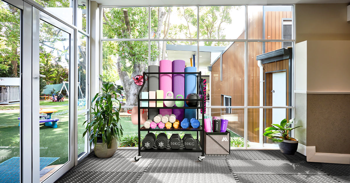 How to Keep Your Home Gym Neat with a Weight Storage Rack