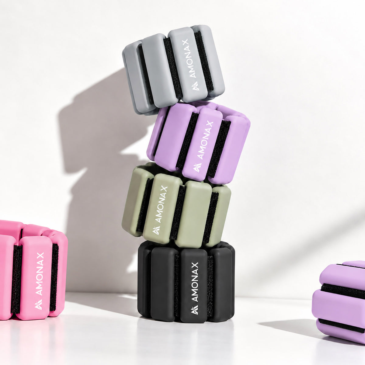 Adjustable Wrist Weights for Yoga, Walking & Home Workouts – 1lb/2lb Pair