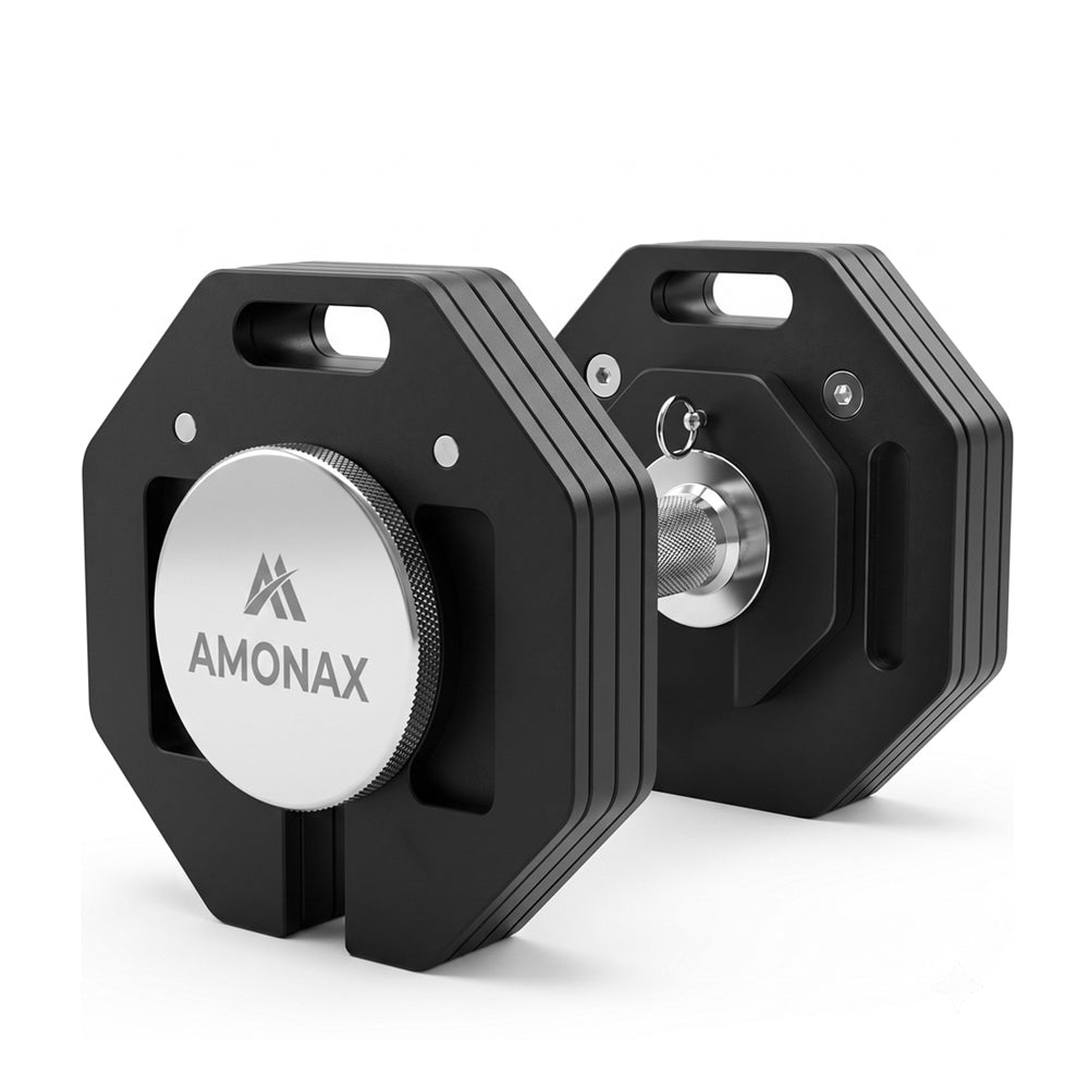 Quick-Change Plate-Loaded Adjustable Dumbbell (20kg / 36kg)