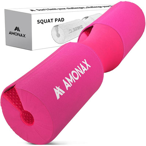 Barbell Cover Pad, Fabric Cover (Pink)