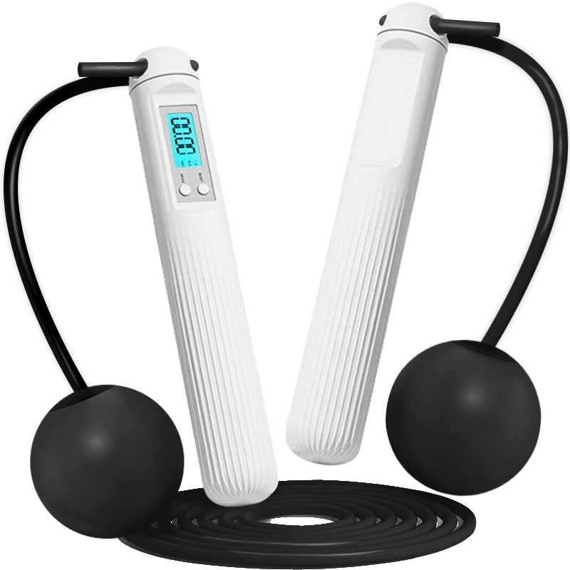 Skipping rope with counter (White)
