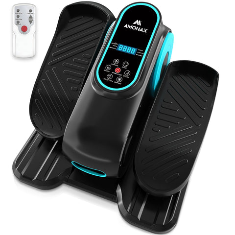 Amonax Electric Seated Pedal Exerciser For Elderly -  Motorized Black Pro
