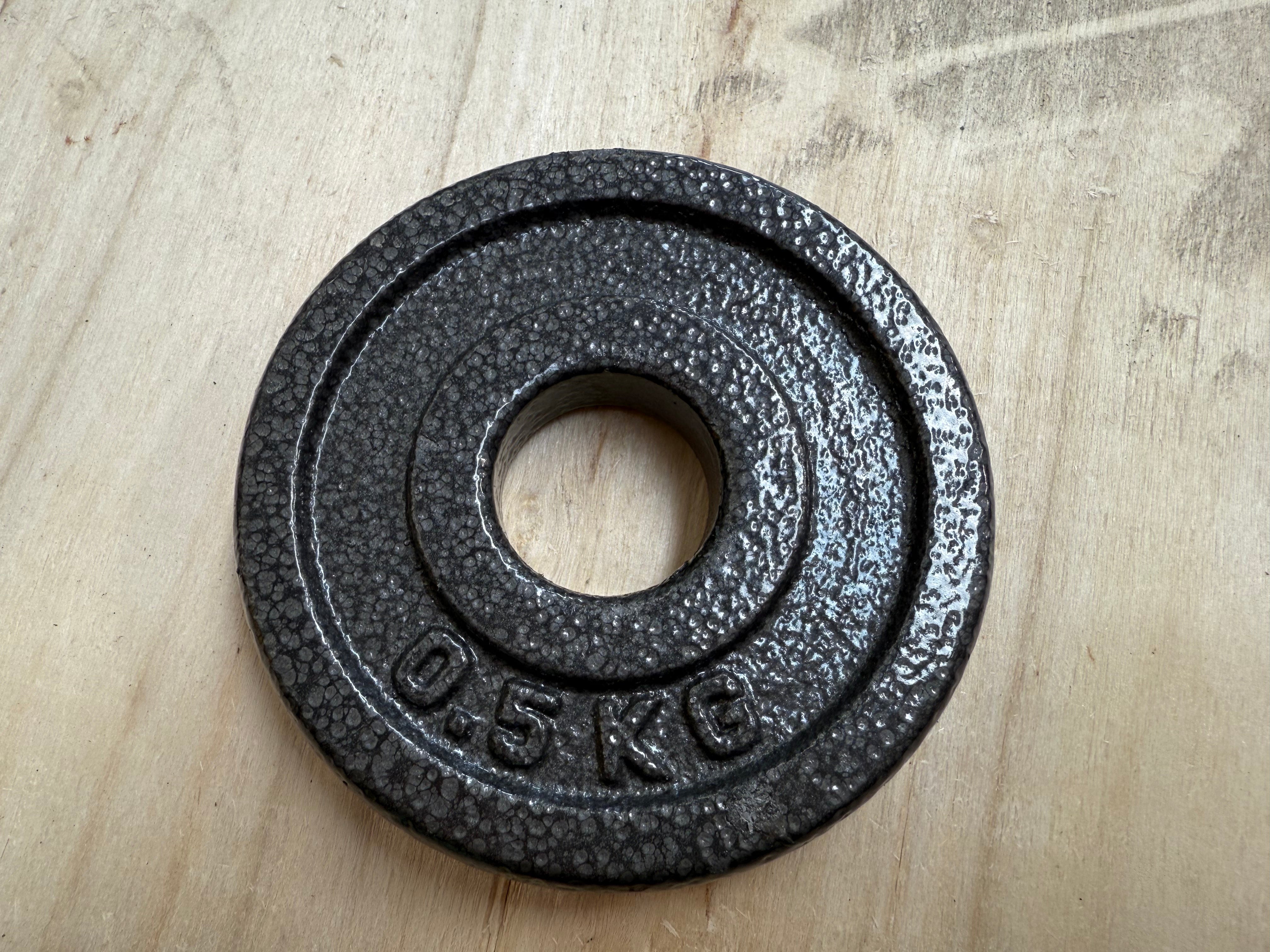 0.5 kg weight plates