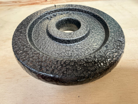 Refurbished - 1 inch 2 x 2.5 KG Plates Cast Iron Weight Set