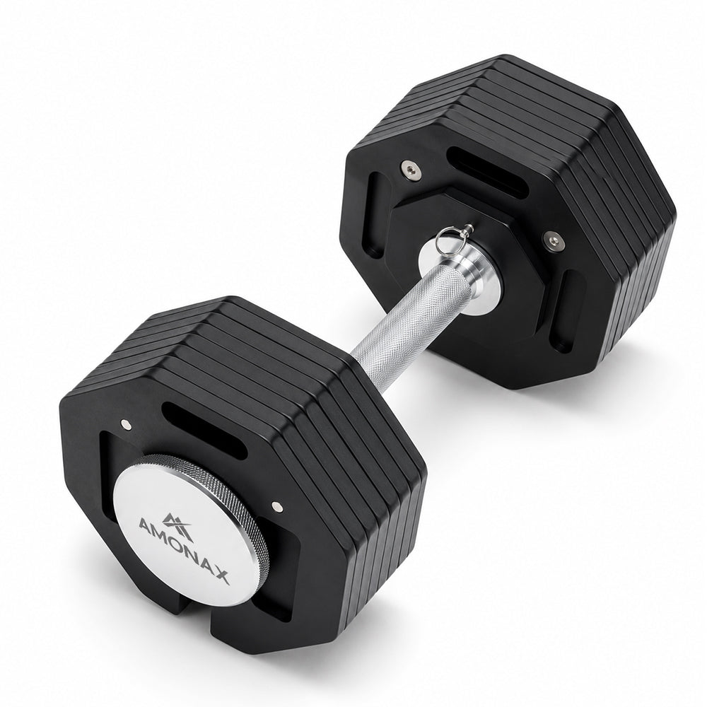 Quick-Change Plate-Loaded Adjustable Dumbbell (20kg / 36kg)