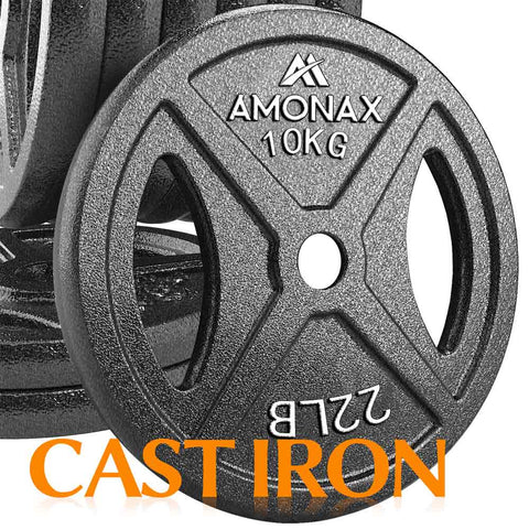 Cast Iron Weight Plates Set ( 1’’- 10kg x 2 )