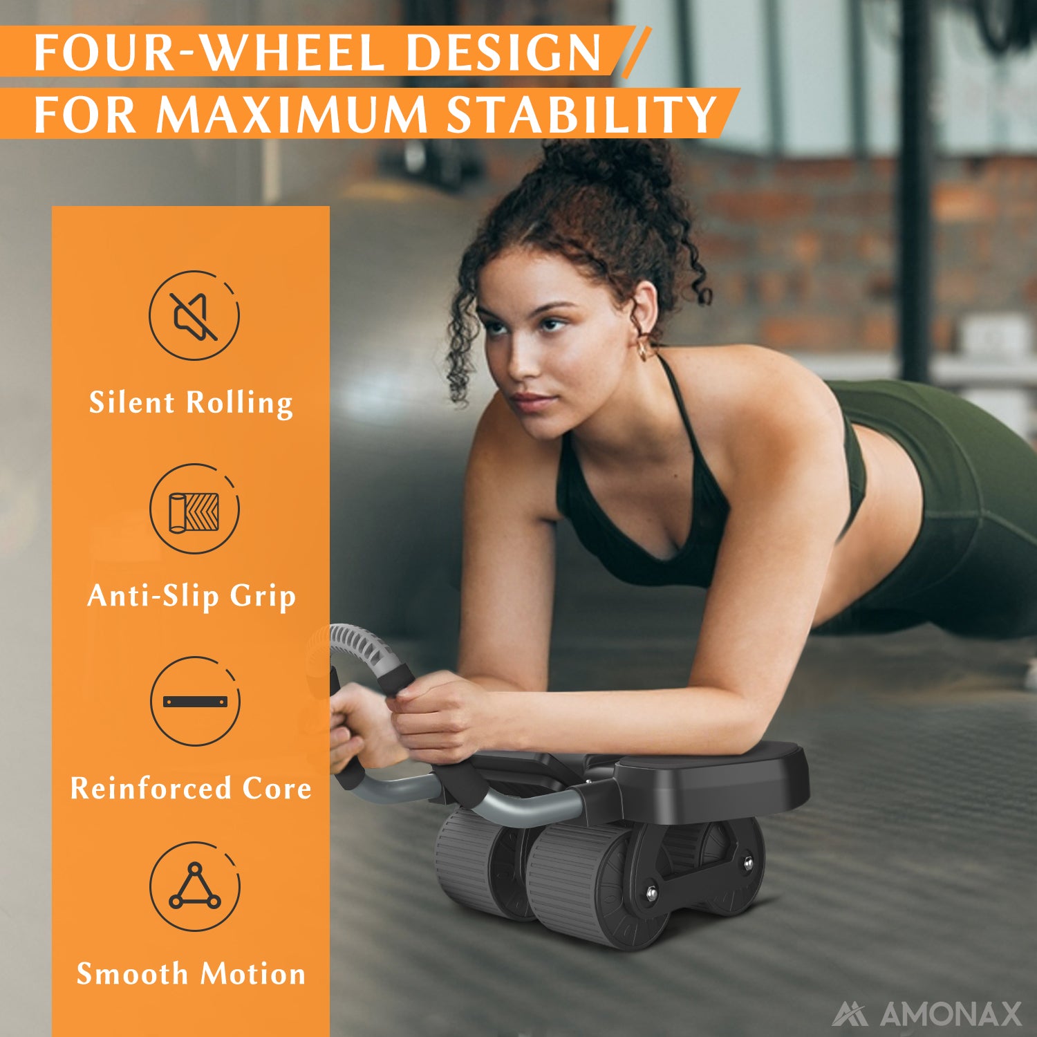 Automatic Rebound Abs Roller Wheel