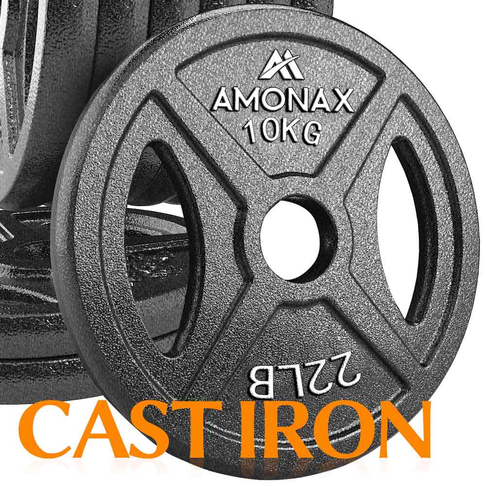 Cast Iron Weight Plates Set ( 2’’- 10kg x 2 )