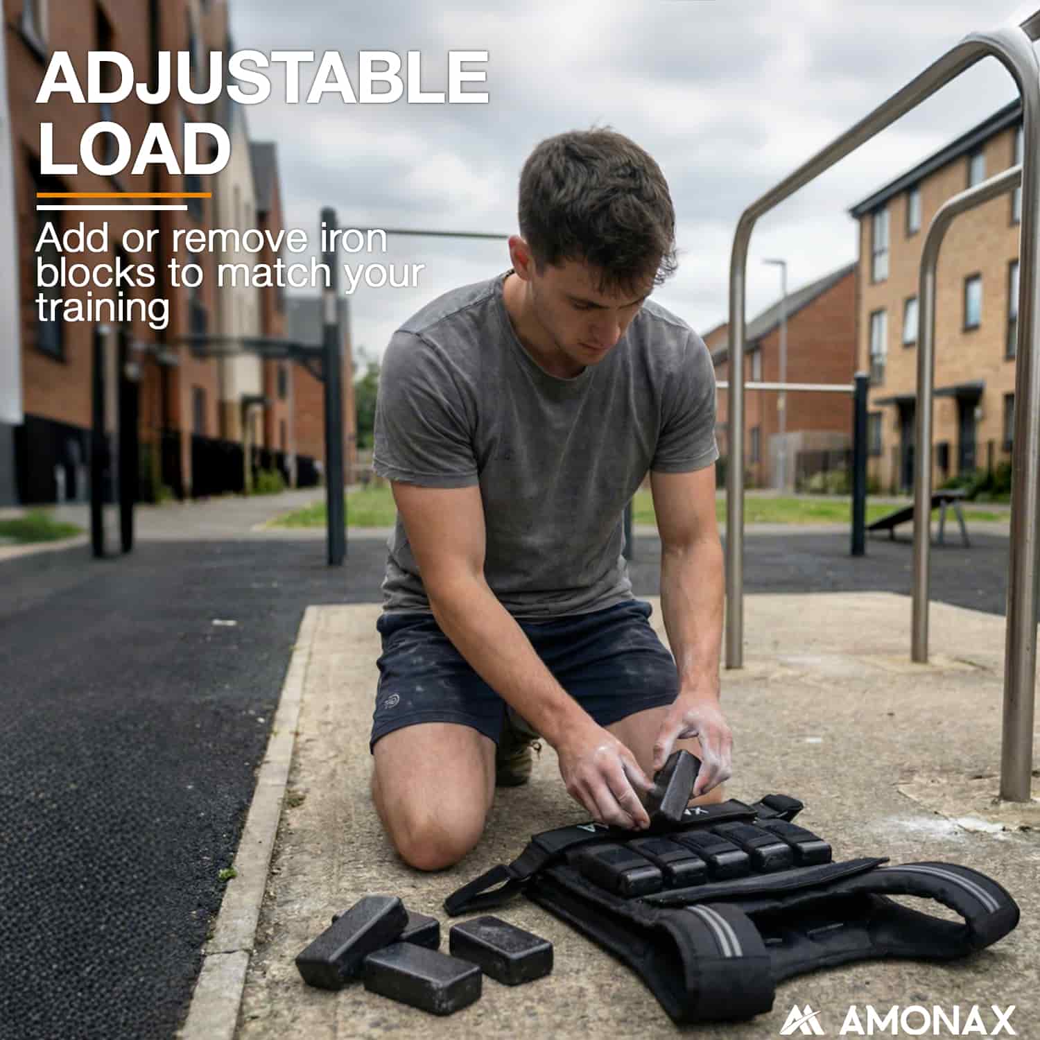 Adjustable Weight Weighted Vest for Strength Training