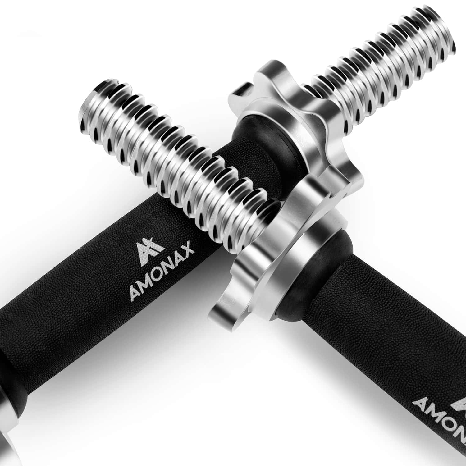 Dumbbell Handles for 1 inch Weight Plates - 35cm