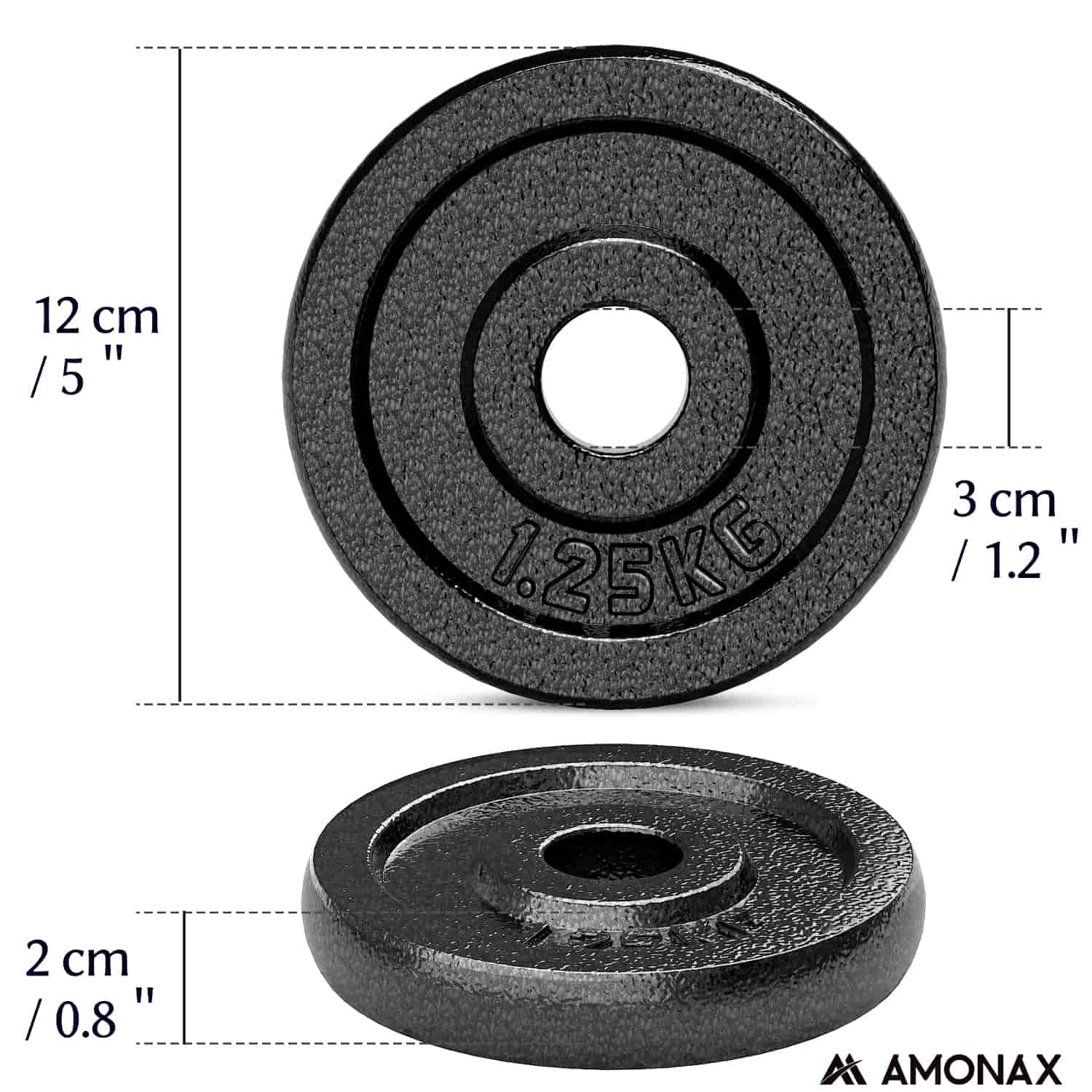 Weight Plates Set – Replacement Plates for 1 Inch Dumbbells
