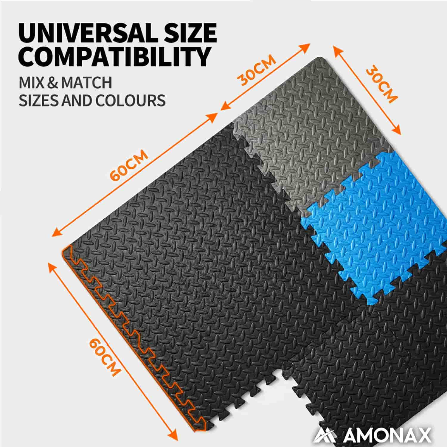 30×30cm Interlocking Foam Floor Mats for Home Gym