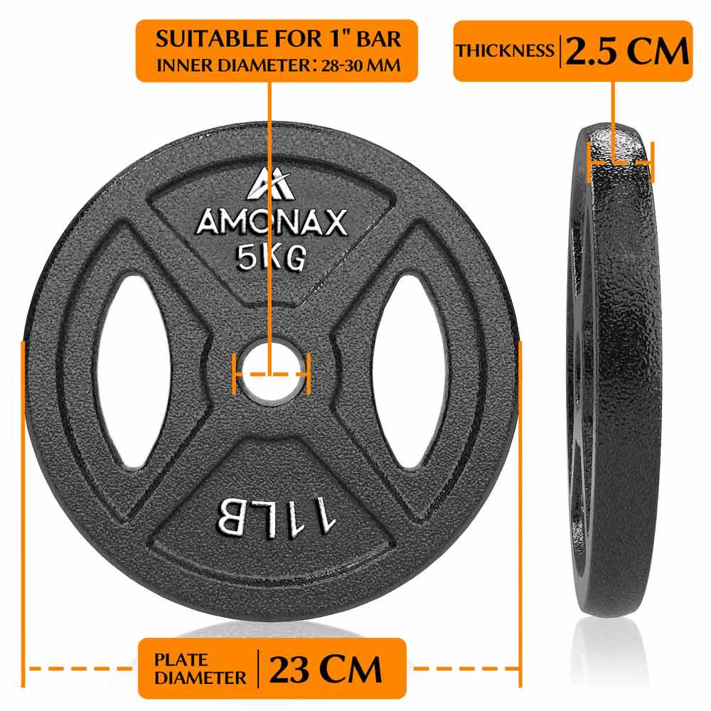 45 pound weight plates