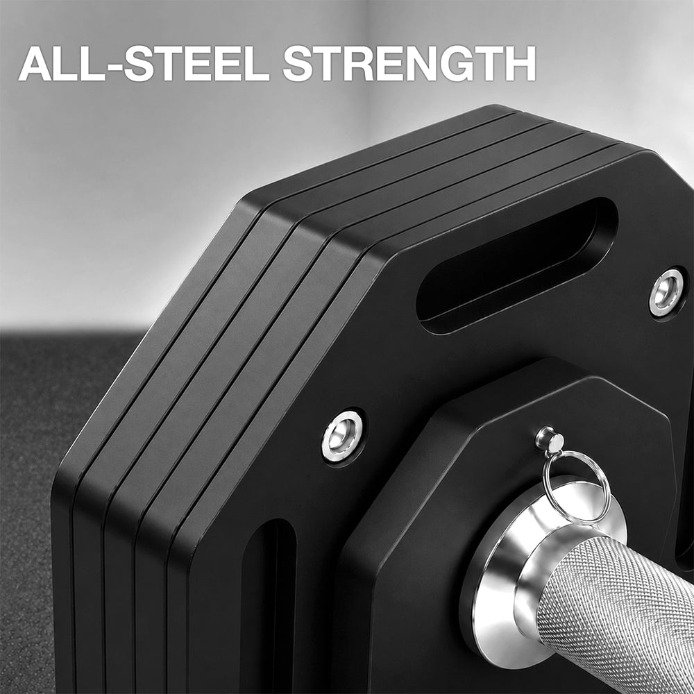 Quick-Change Plate-Loaded Adjustable Dumbbell (20kg / 36kg)