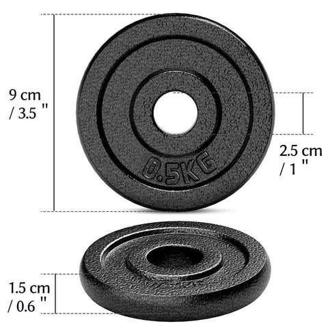 20KG Cast Iron Weight Set