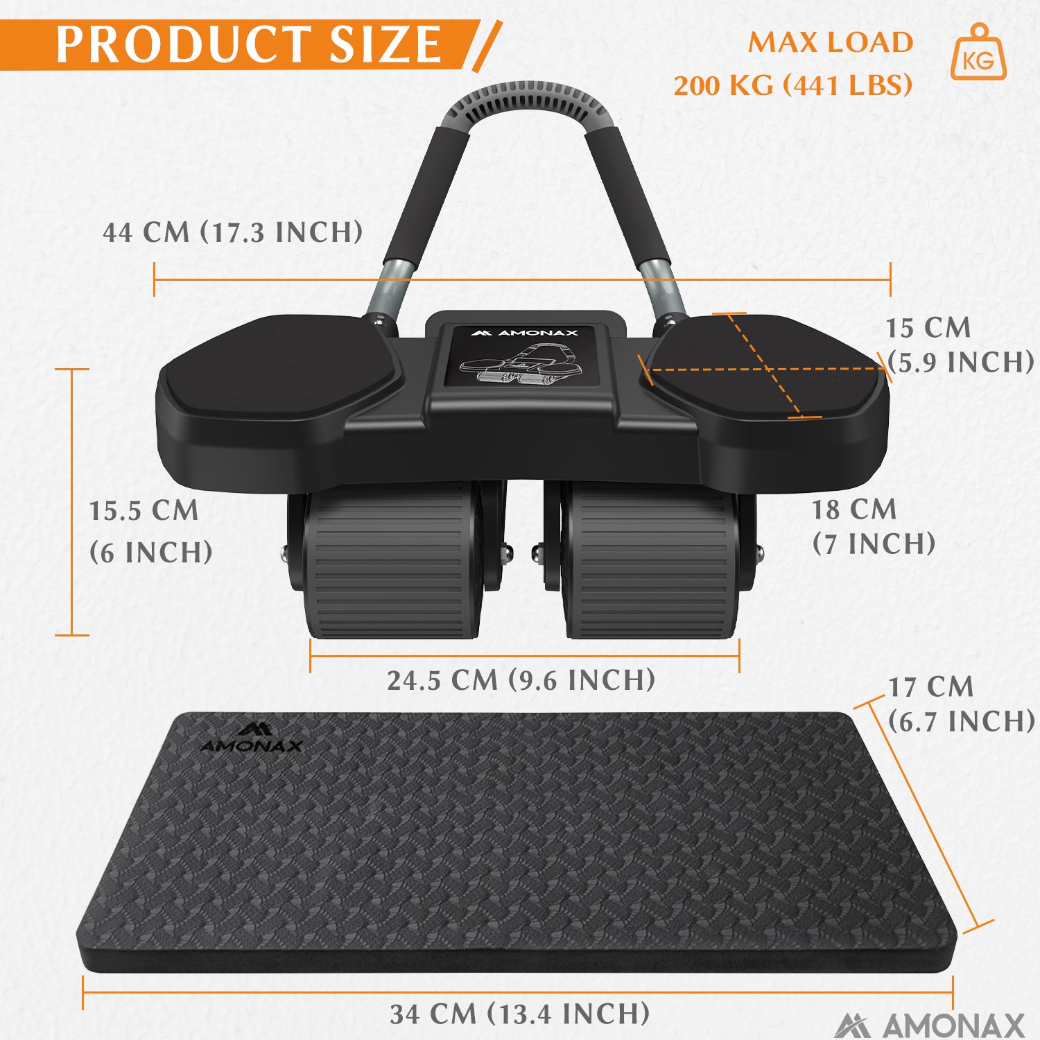 Automatic Rebound Abs Roller Wheel