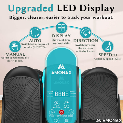 Electric Seated Pedal Exerciser for Seniors –  Arm & Leg Workout