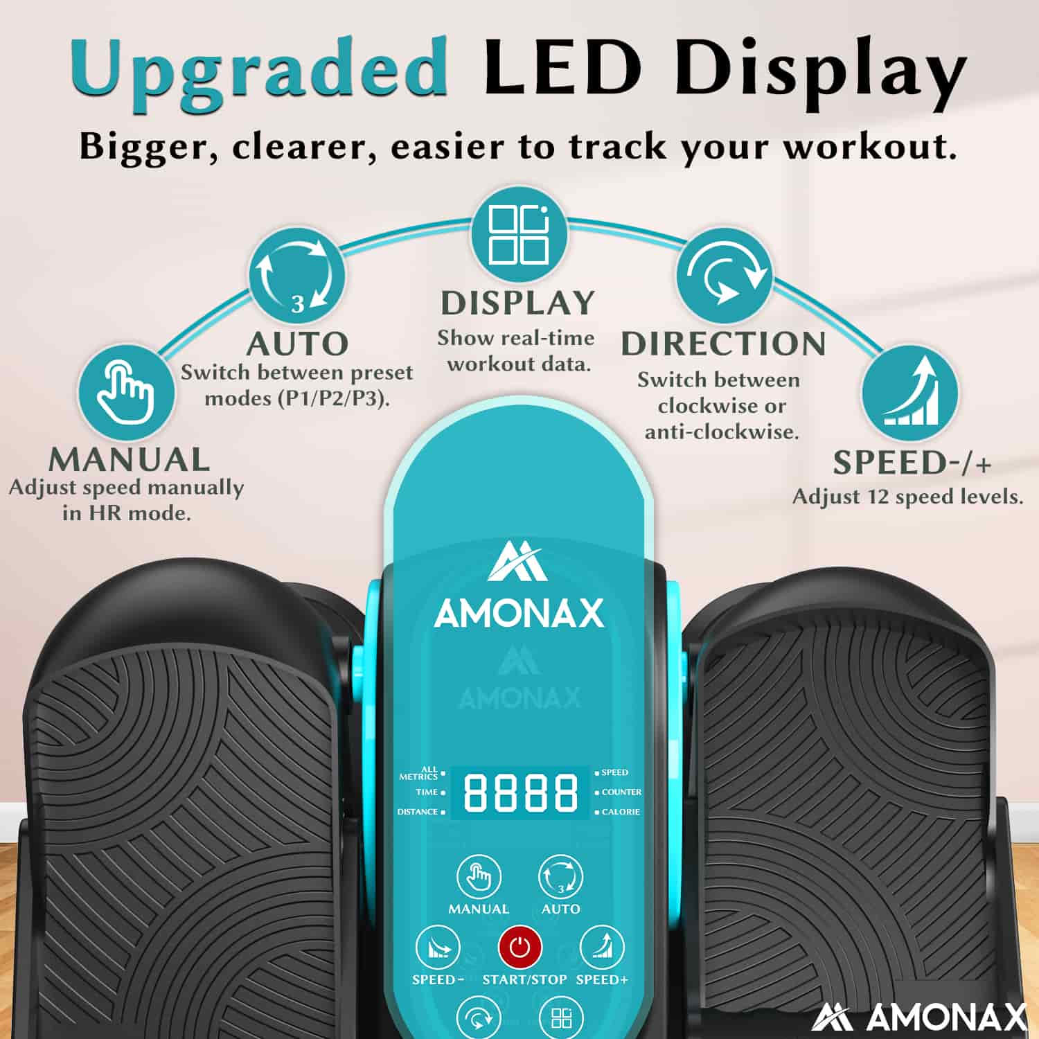 Electric Seated Pedal Exerciser for Seniors – Gentle Mobility Trainer