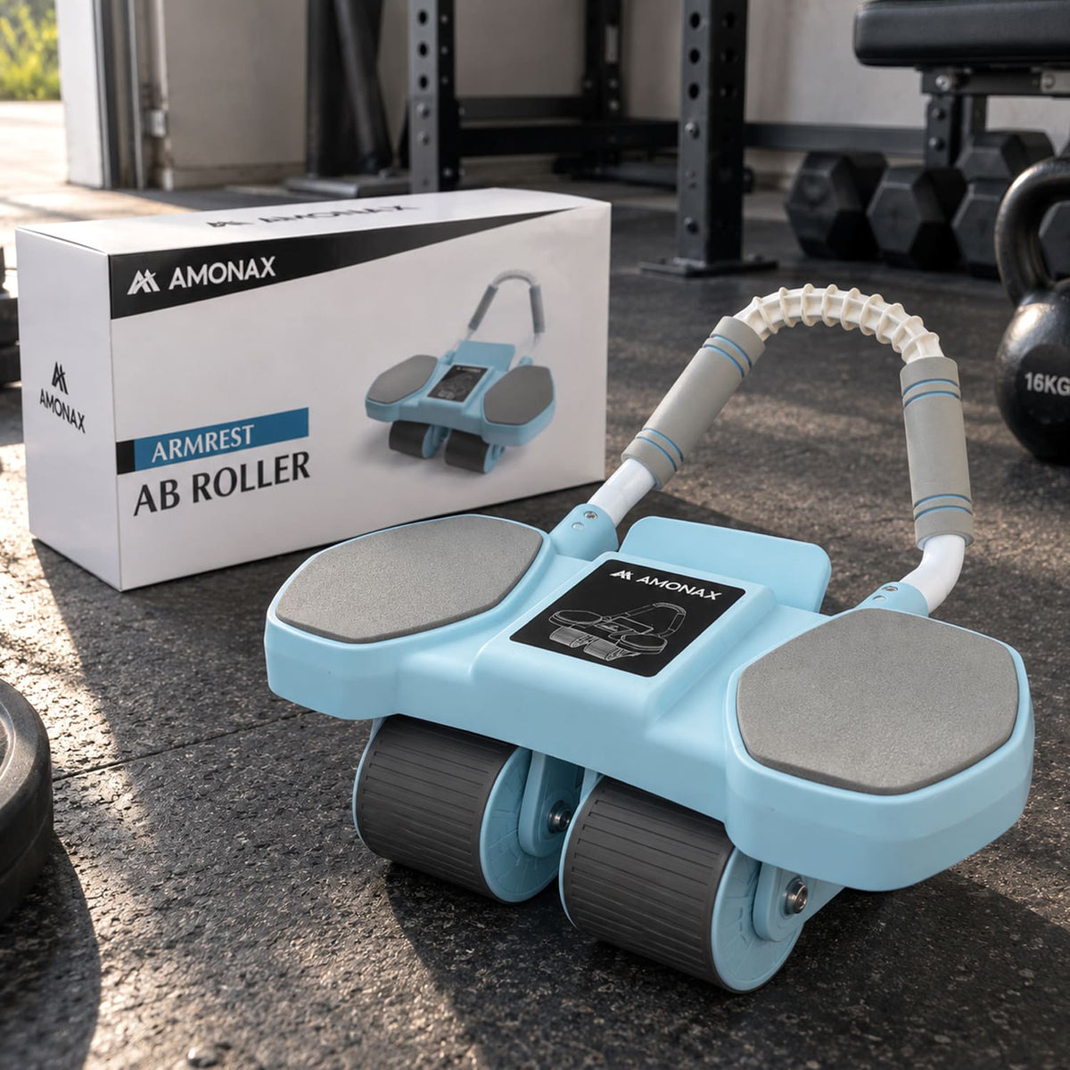 Automatic Rebound Ab Wheel Roller for Core Training