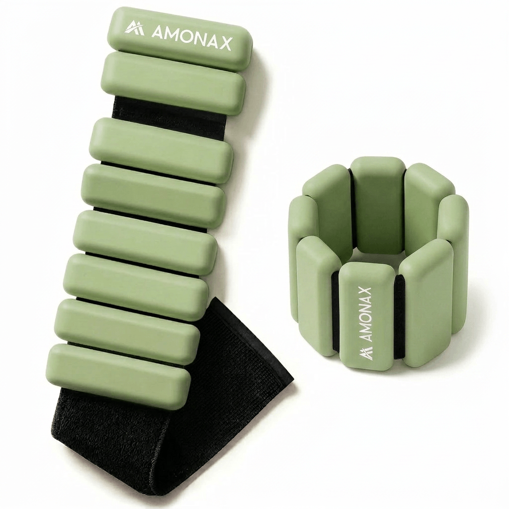 Adjustable Wrist Weights for Yoga, Walking & Home Workouts – 1lb/2lb Pair