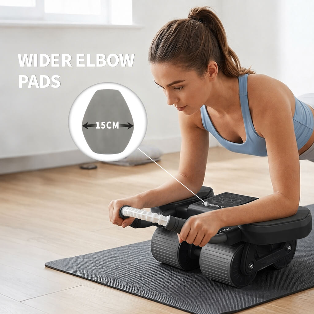 Automatic Rebound Ab Wheel Roller for Core Training