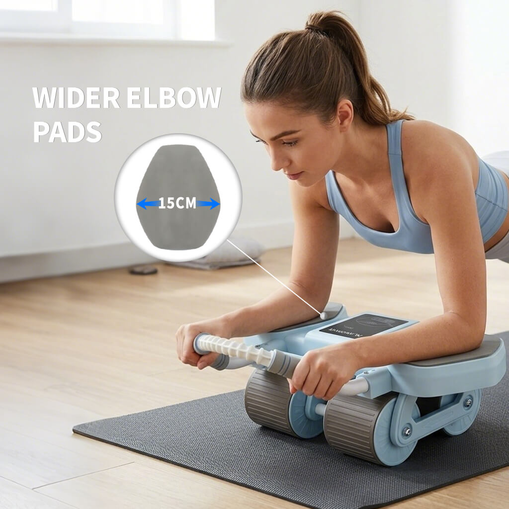 Automatic Rebound Ab Wheel Roller for Core Training