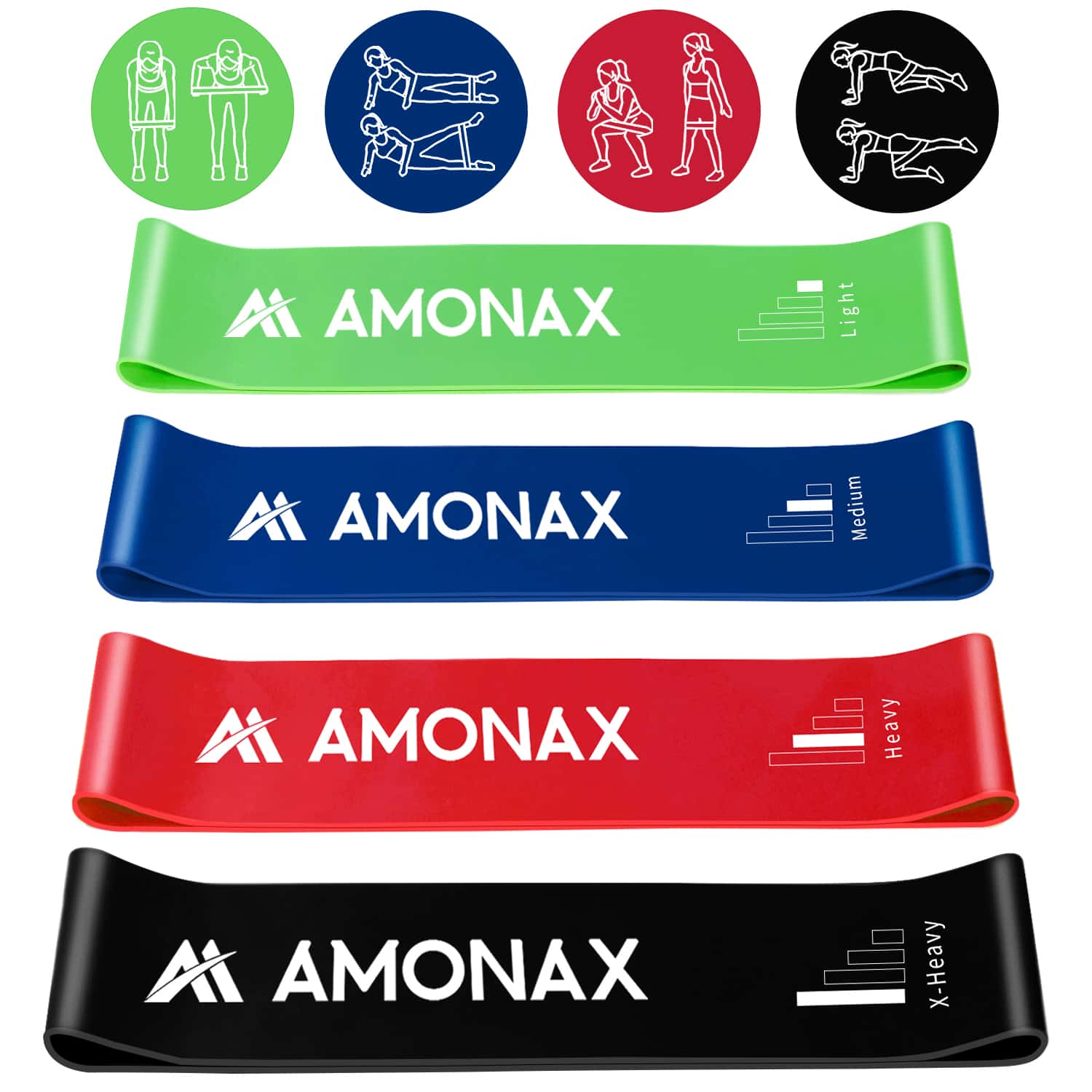 Resistance Band Set – Multi-Level Workout Bands