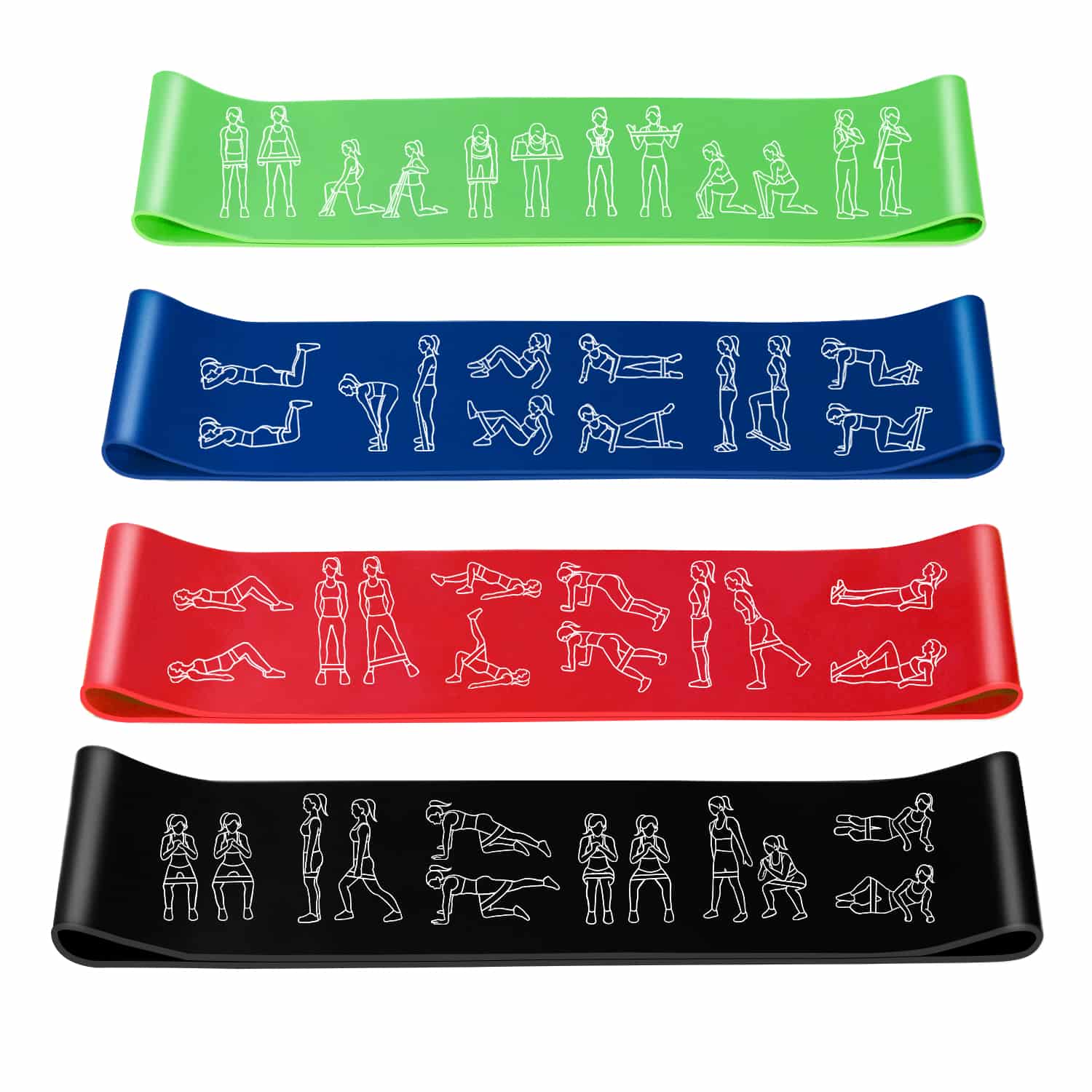 Resistance Band Set – Multi-Level Workout Bands