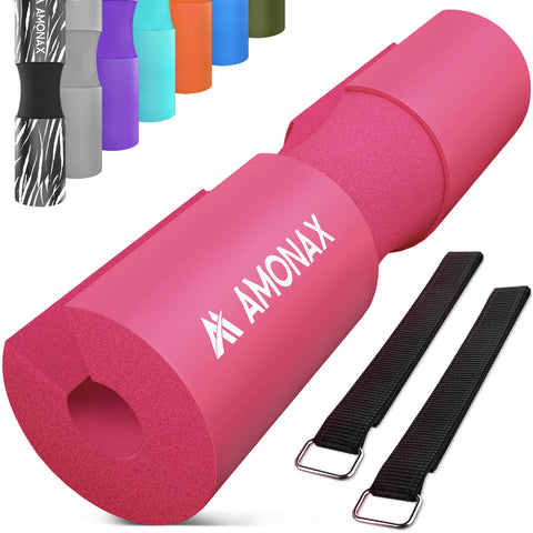 Best Barbell Pad for Squats – Shoulder & Neck Support (Pink)