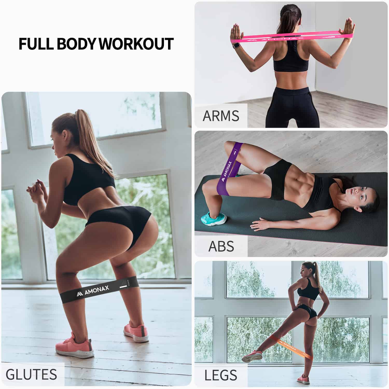 Resistance Band Set – Multi-Level Workout Bands