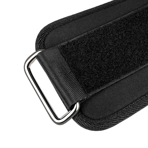 Ankle Straps for Cable Machine – Glute & Leg Workout (Black - Pair)