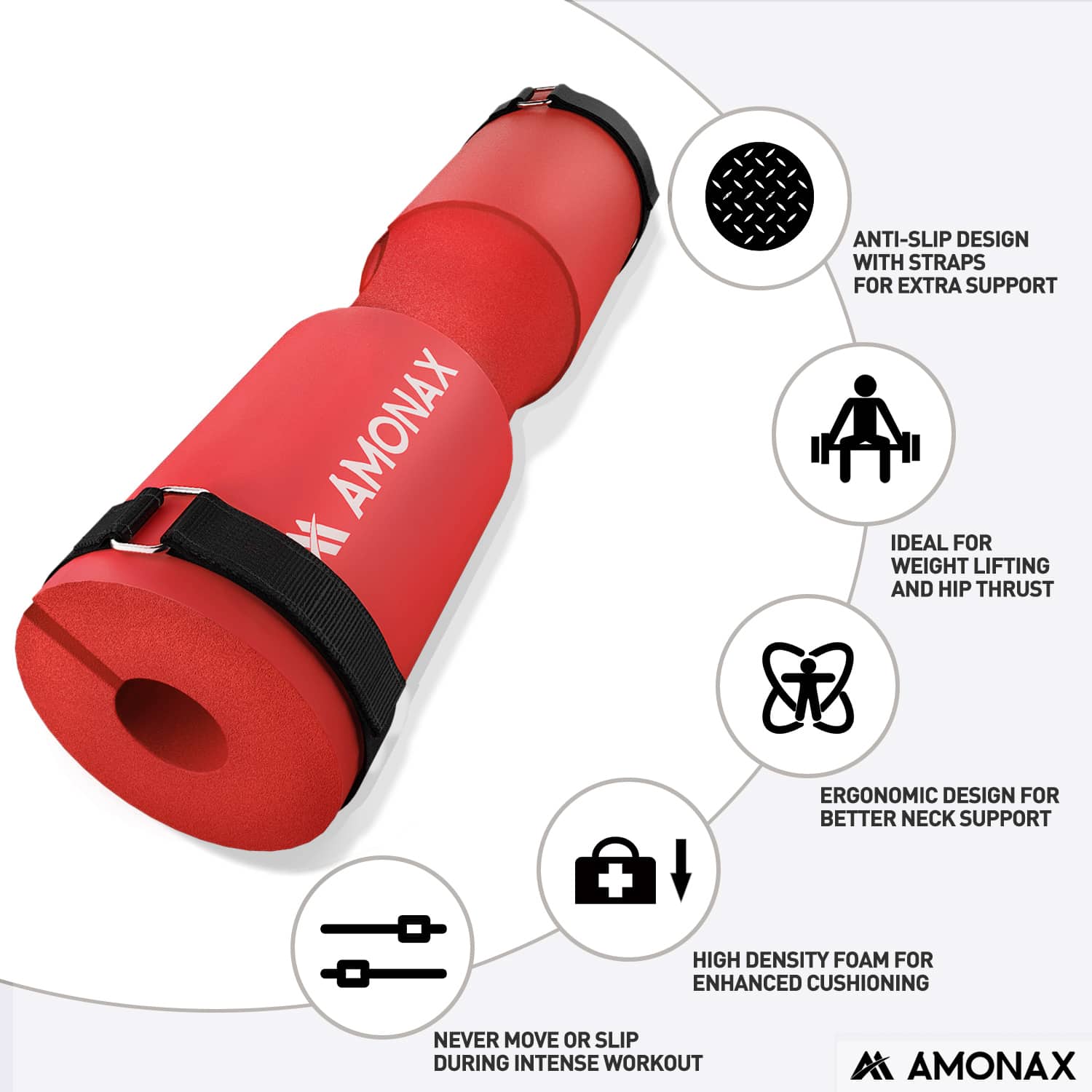 Squat Pad – Protective Cushion for Squats and Hip Thrusts