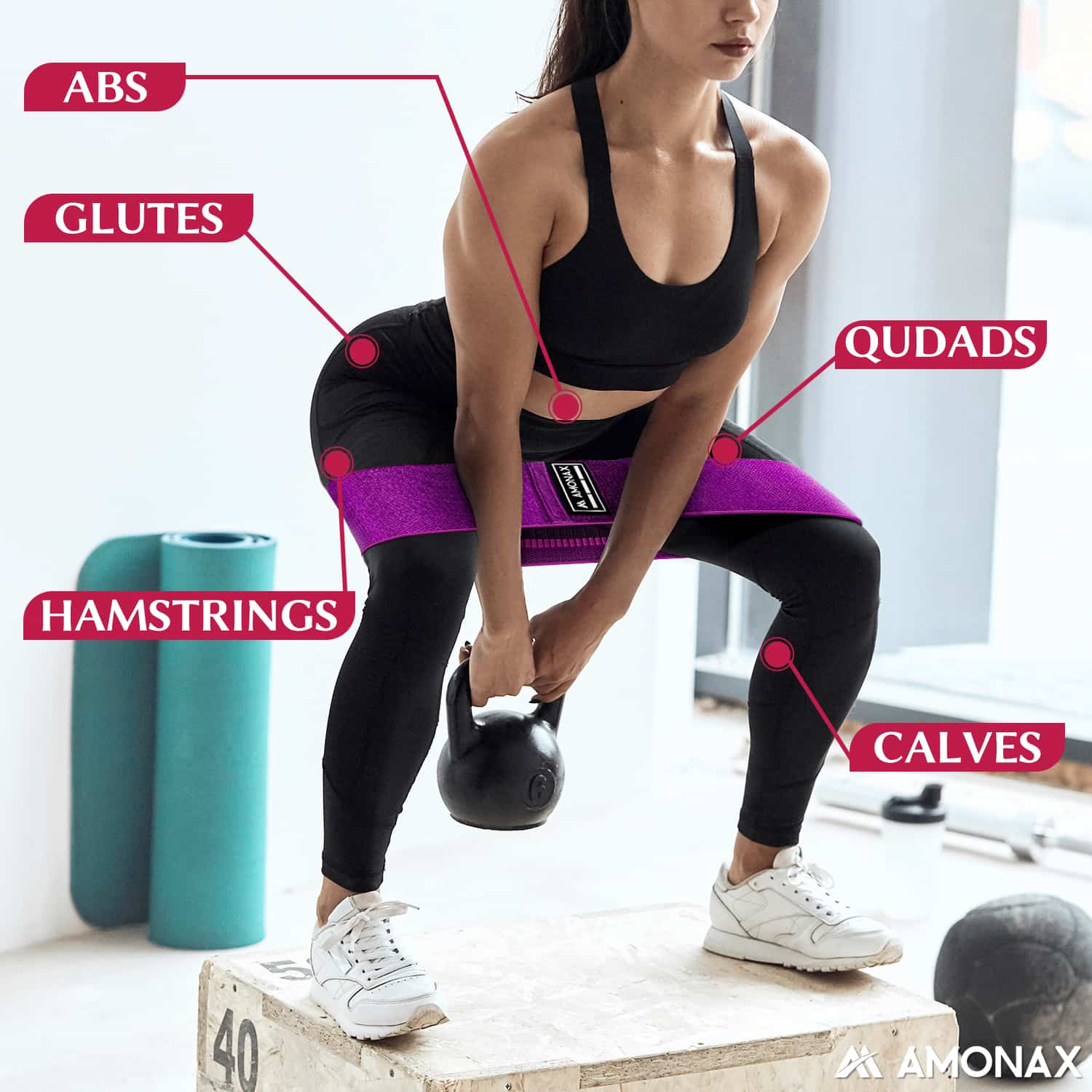 Fabric Resistance BandsBands for Glute and Leg Training
