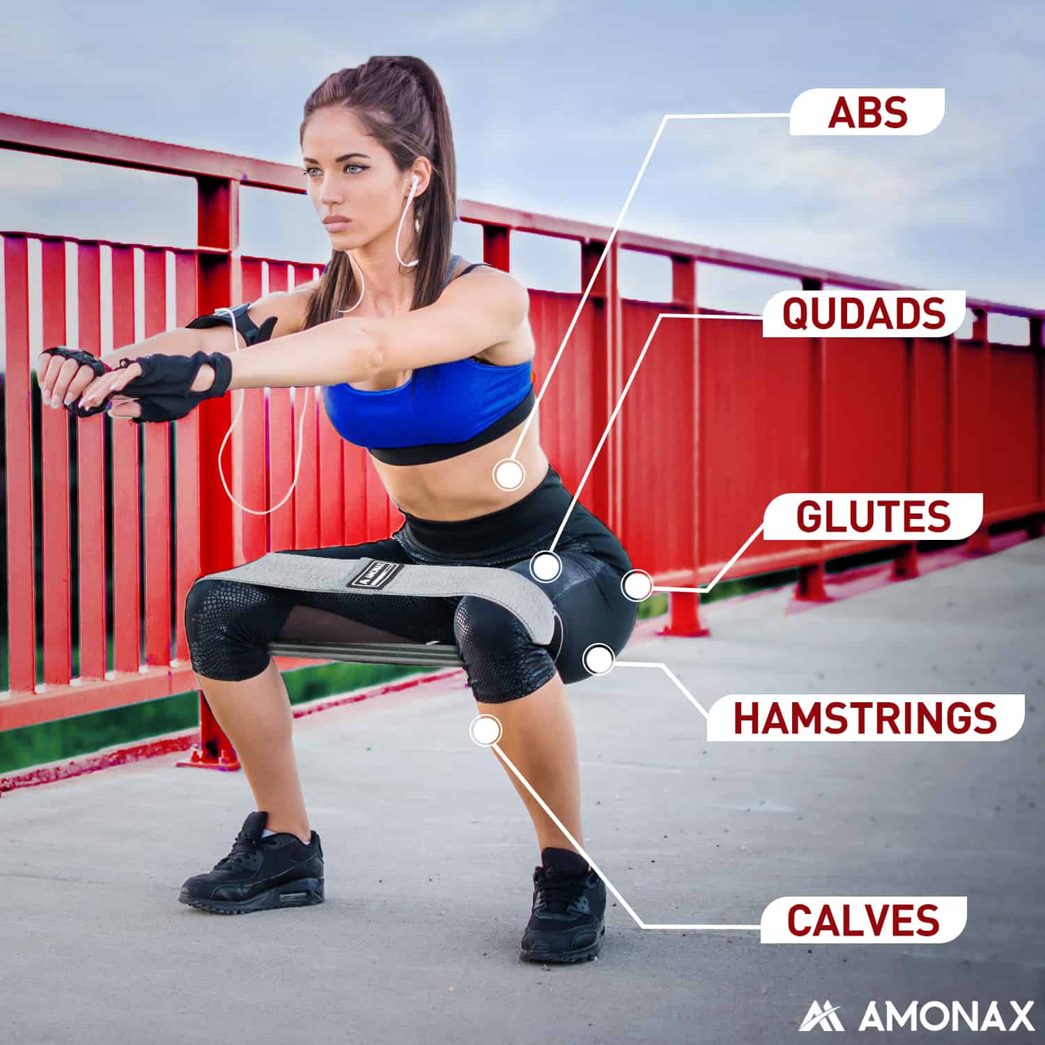 Fabric Resistance BandsBands for Glute and Leg Training
