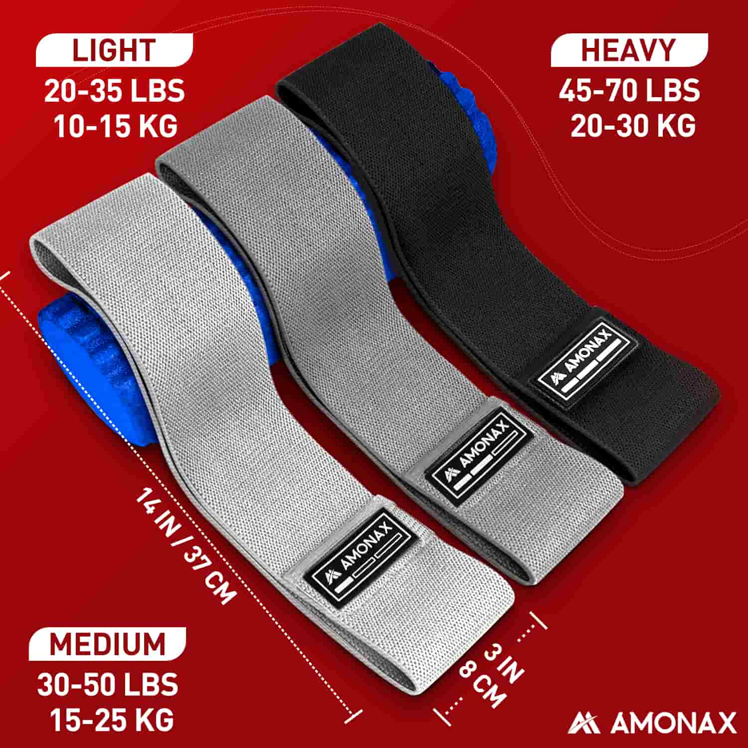 Fabric Resistance BandsBands for Glute and Leg Training