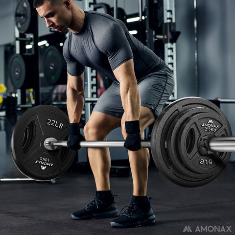 Olympic barbell weight set