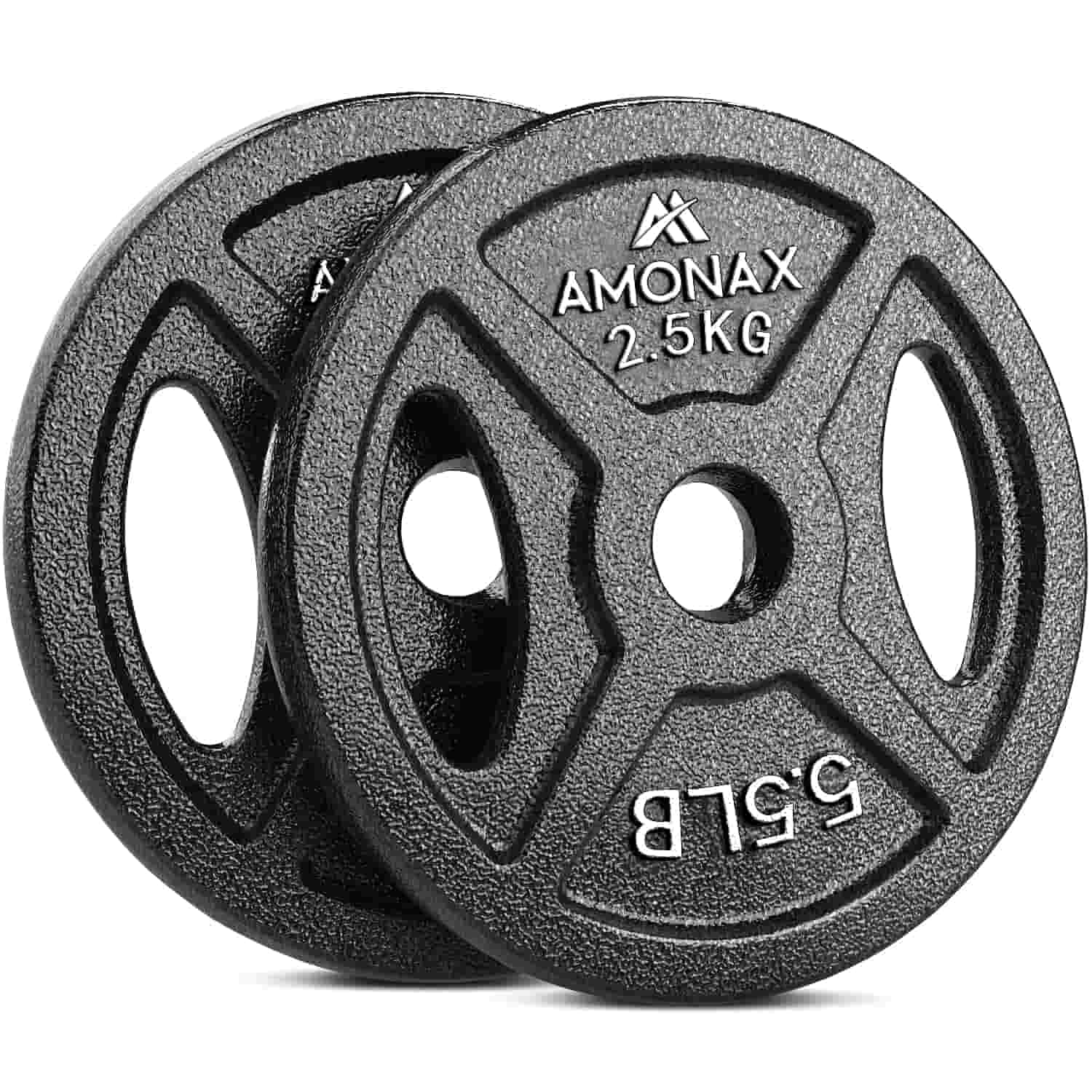 Cast Iron Weight Plates 1" Hole - Multiple Sizes For Strength Training & Home Gym