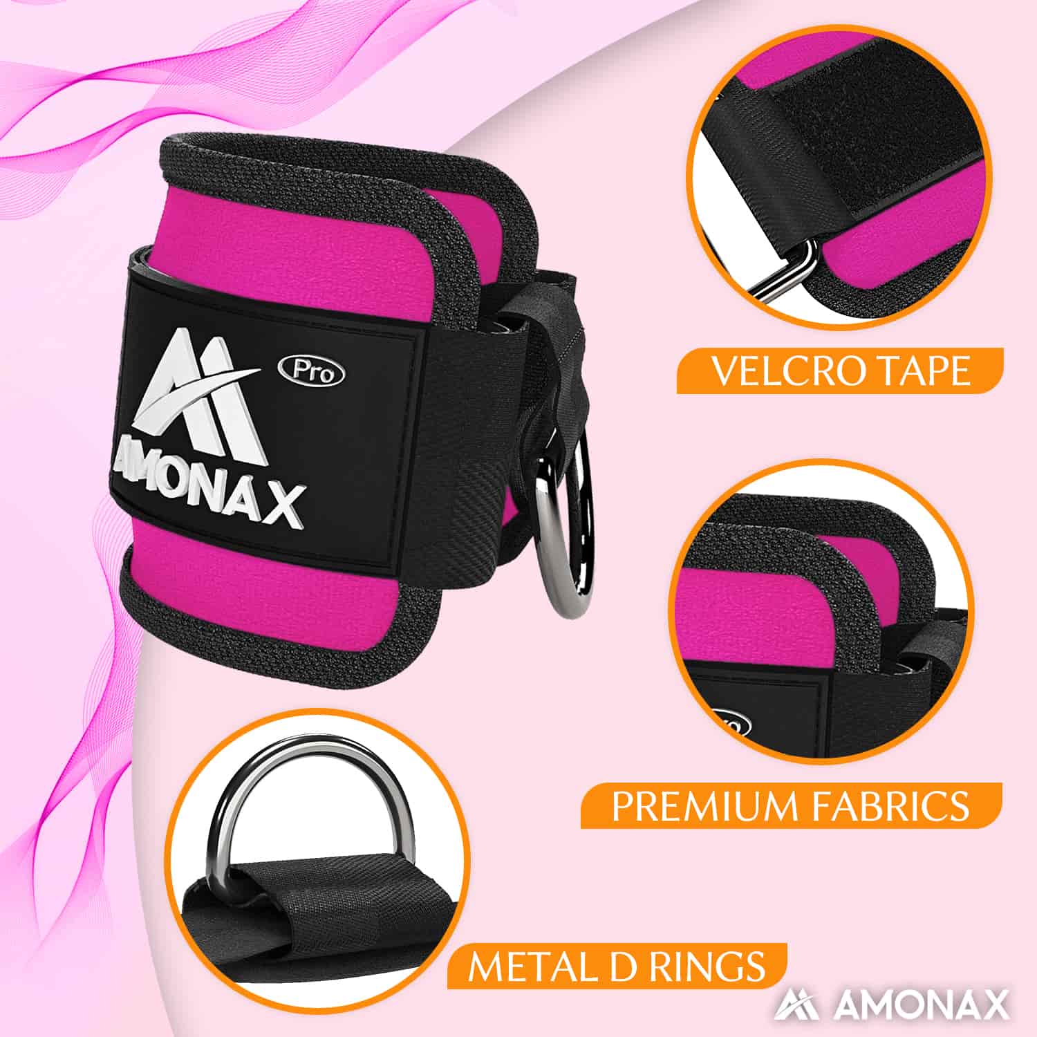 Gym Barbell Pad Set – Fitness Kit with Hip Band & Ankle Straps