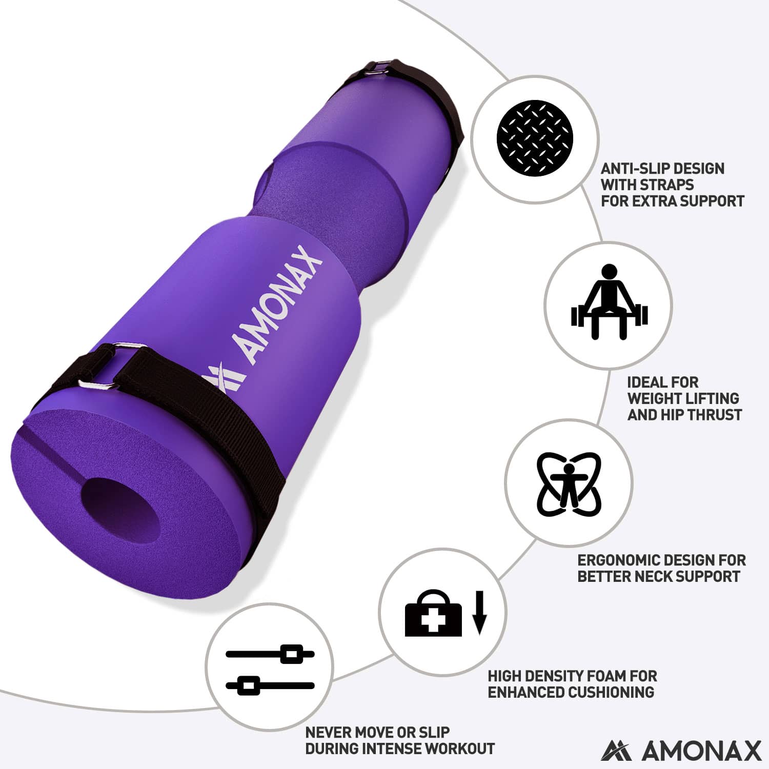 Squat Pad – Protective Cushion for Squats and Hip Thrusts