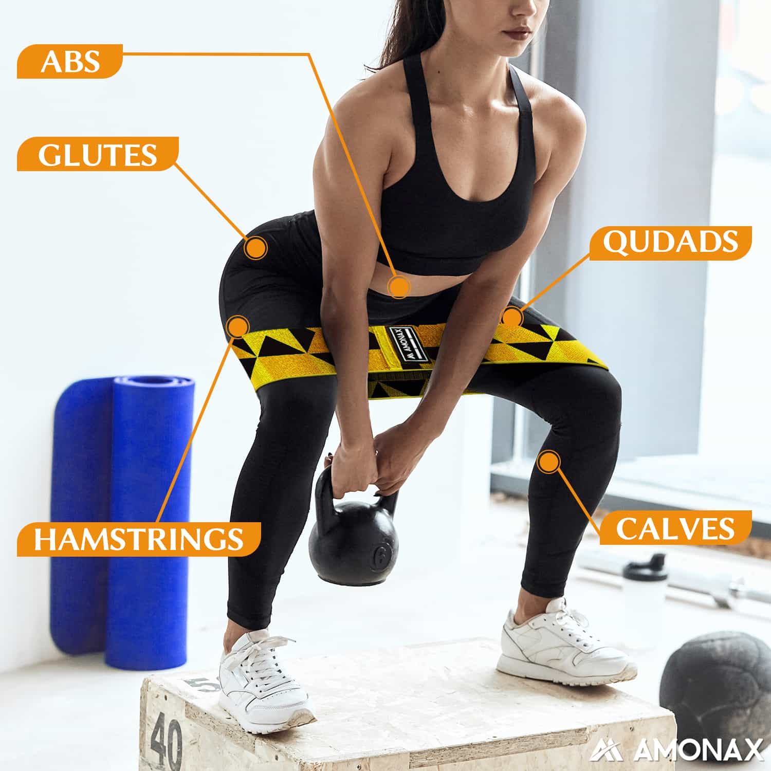 Fabric Resistance BandsBands for Glute and Leg Training