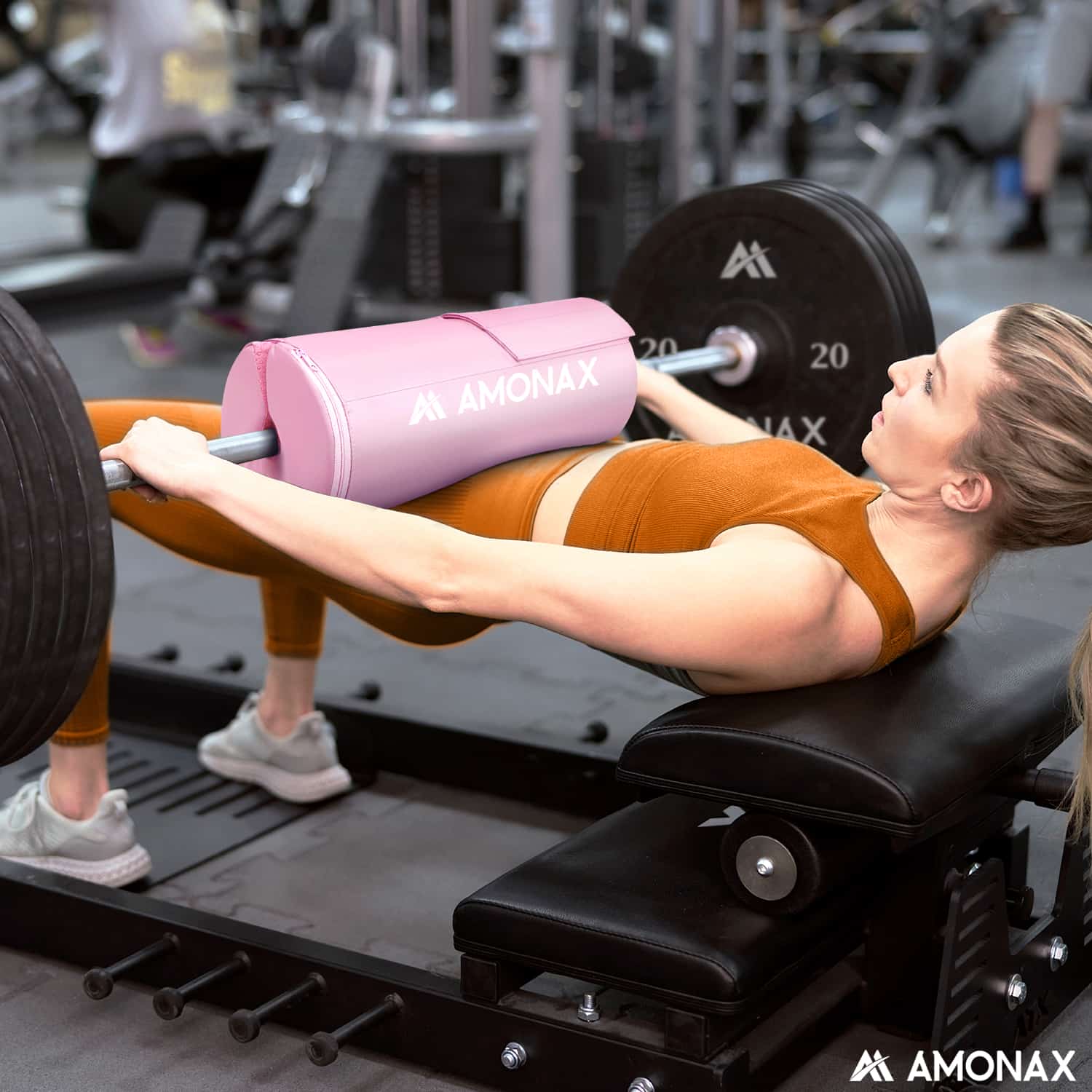 Hip Thrust Pad – Thick Barbell Pad for Heavy Glute Training