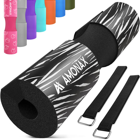 Squat Bar Pad – Neck & Shoulder Protection (Black Zebra)