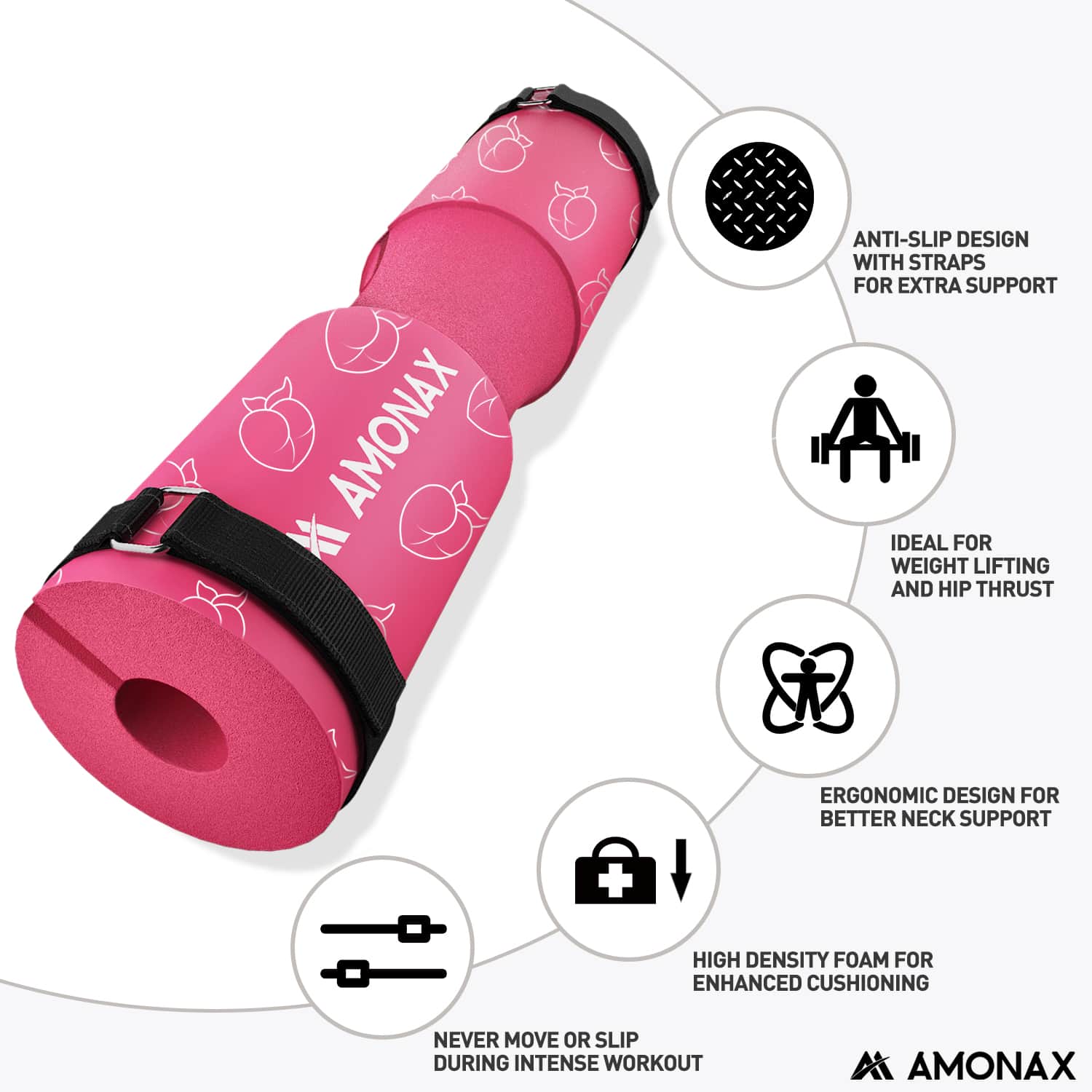 Squat Pad – Protective Cushion for Squats and Hip Thrusts