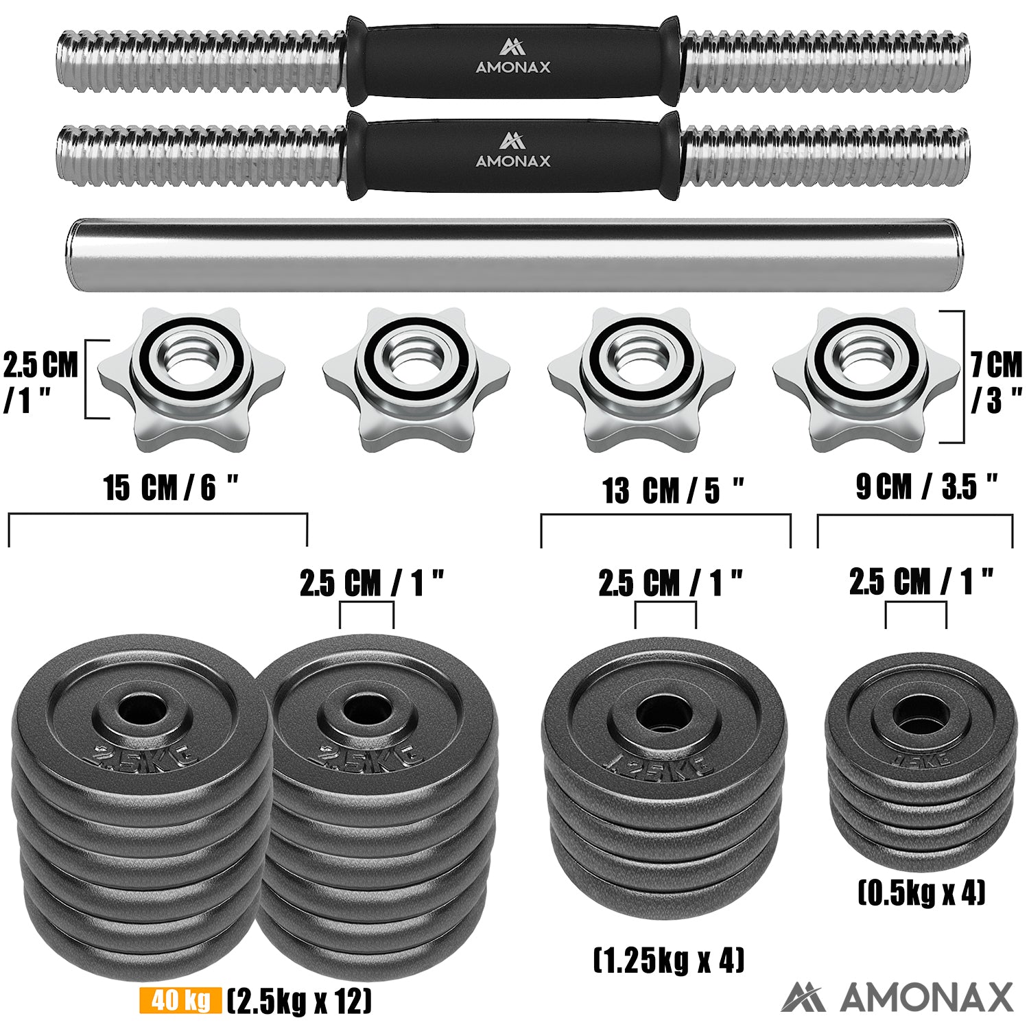 Dumbbell Barbell Set 