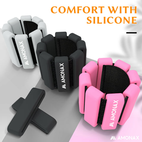 Adjustable Wrist Weights for Exercise & Training | AMONAX