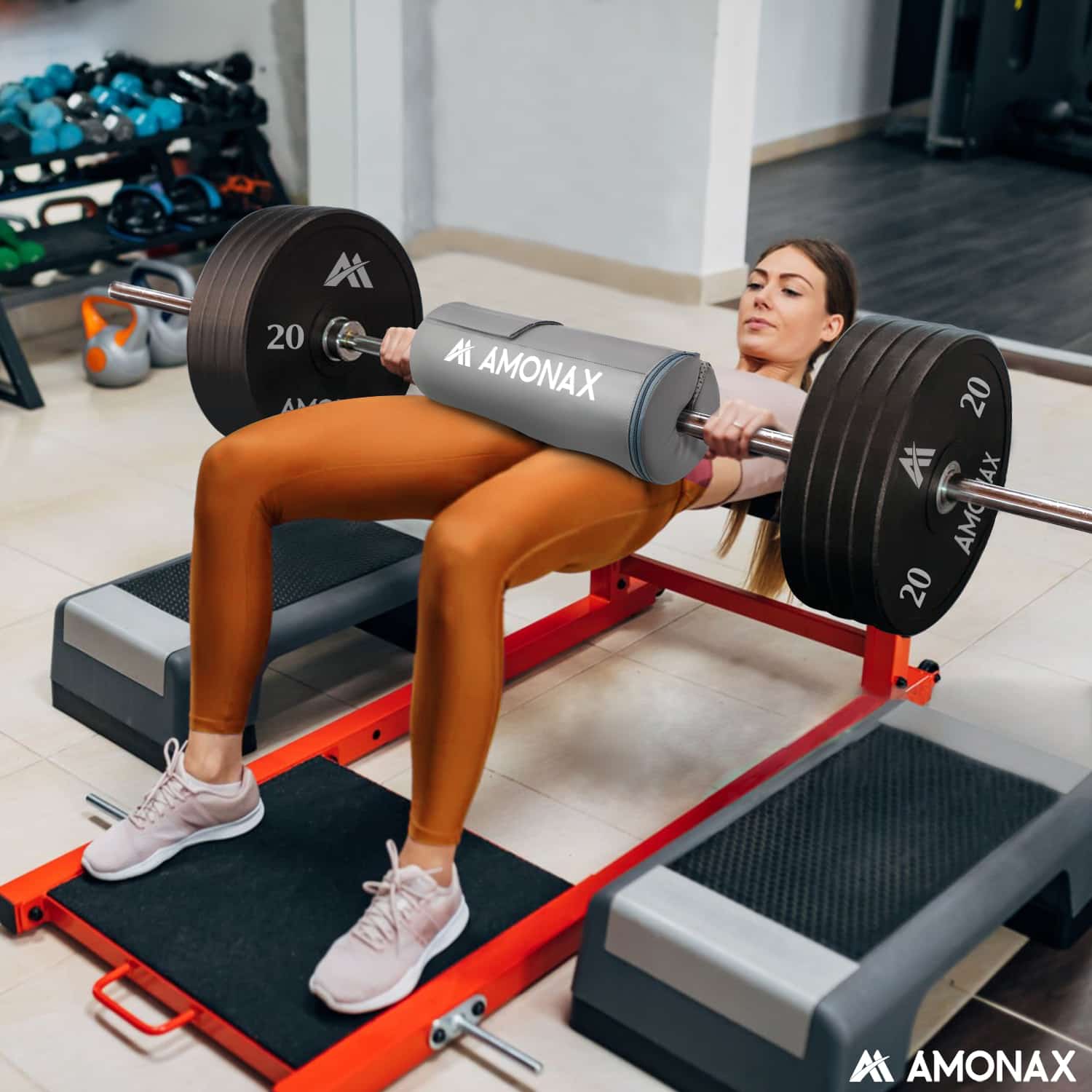 Hip Thrust Pad – Thick Barbell Pad for Heavy Glute Training