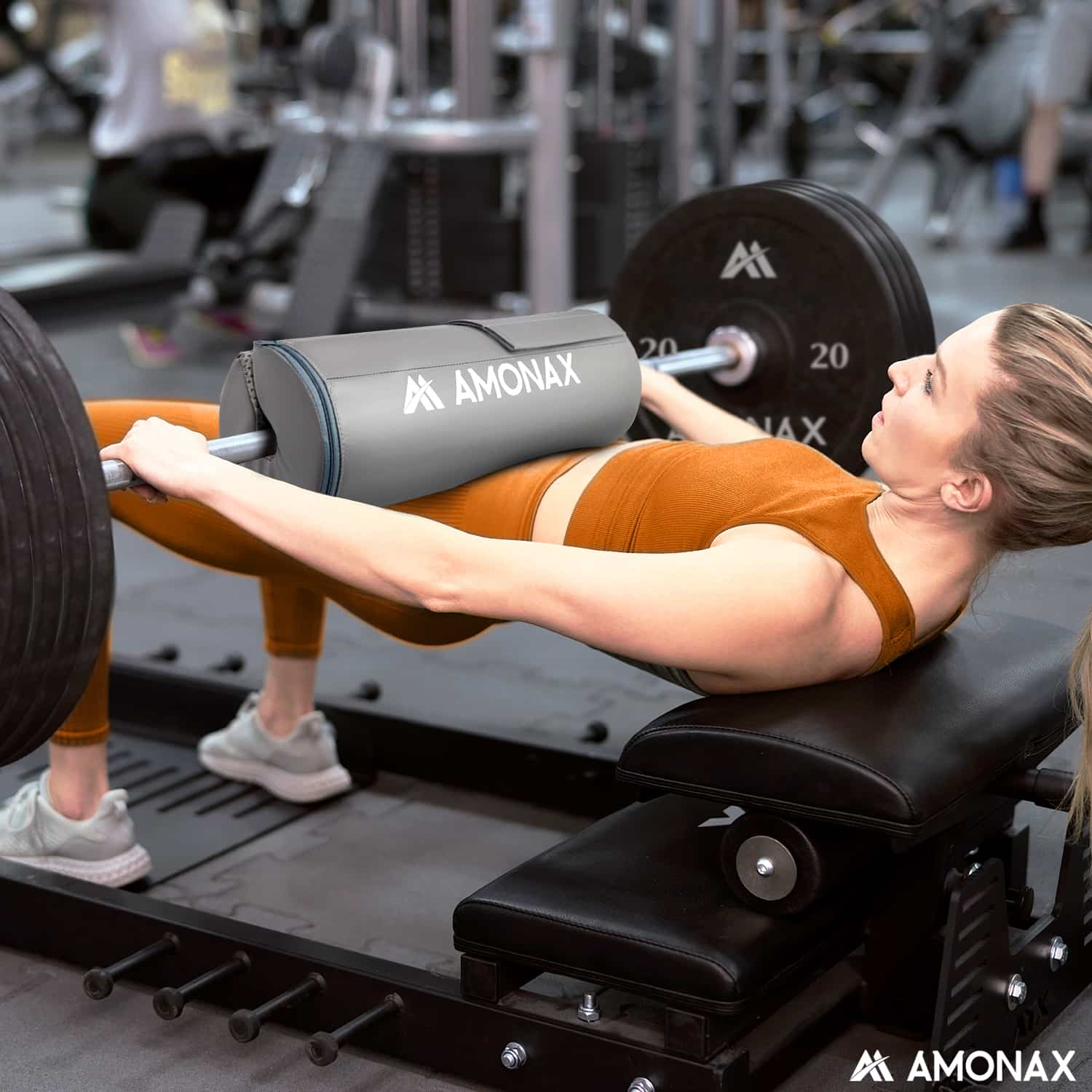 Hip Thrust Pad – Thick Barbell Pad for Heavy Glute Training