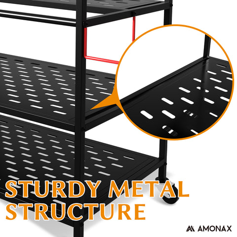 gym equipment storage