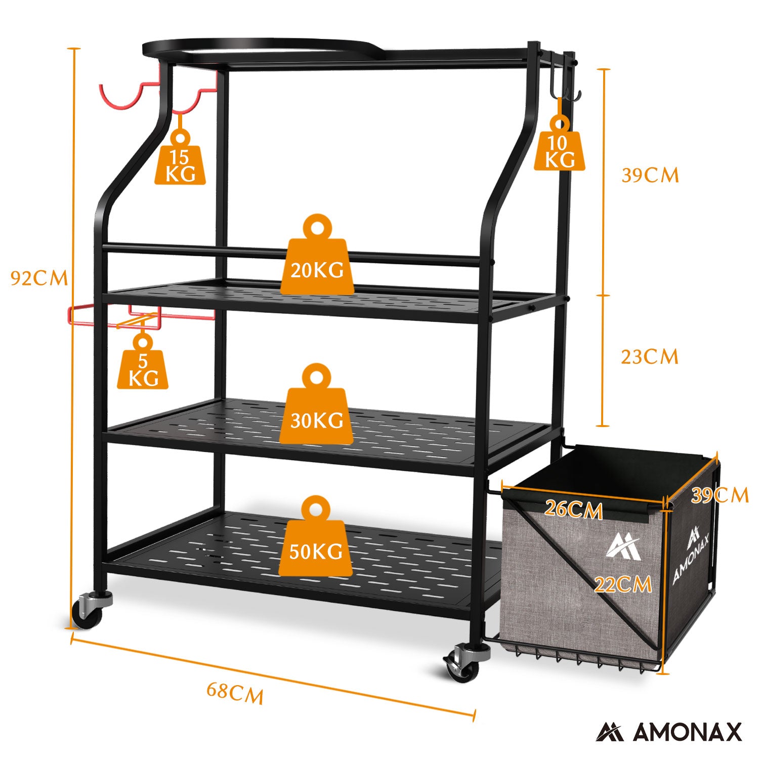 home gym storage rack