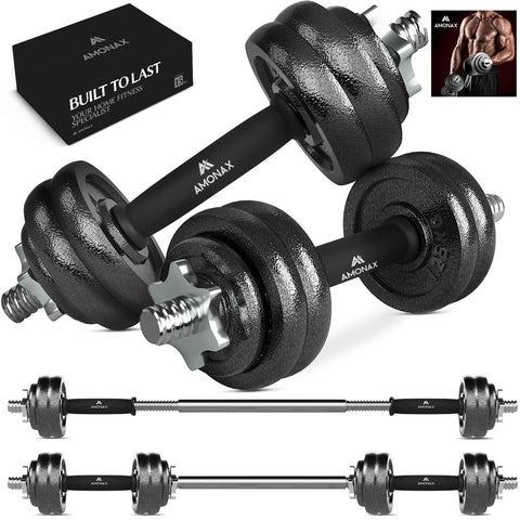 15KG Cast Iron Adjustable Dumbbell Set for Home Gym